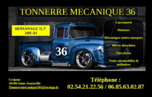 Tonnerre Mécanique 36 à Saint-Aoustrille