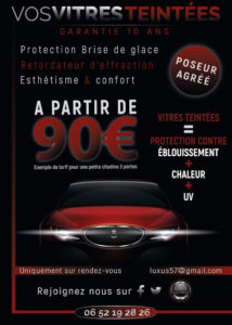 Garage automobile Luxusglass est enregistré dans l&rsquo;annuaire des garagistes & concessionnaires pour contacter facilement votre Garage automobile autour de moi sur pour une réparation automobile ou un achat / vente de voiture. Luxusglass est une entreprise de type Garage automobile,Établissement [&hellip;]