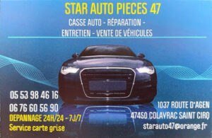 STAR AUTO PIECES 47 à Colayrac-Saint-Cirq