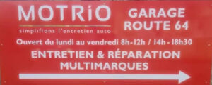 Garage Route 64 – Motrio à Ousse