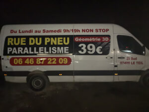 Rue Du Pneu à Le Teil