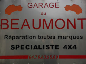 Garage du Beaumont à La Salle-en-Beaumont