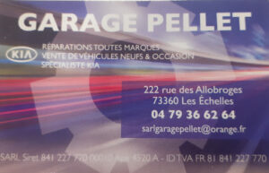 GARAGE PELLET à Les Échelles