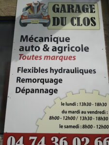 Garage du Clos – AutoFirst à Champdor-Corcelles