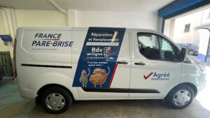 France pare brise à Saint-Étienne