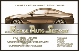 RapideAutoServices à Grandchamp-es-Fontaines