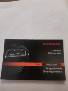 Olive meca auto à marseille 13011 .En activité depuis 35 ans . Pneus et mecanique generale à Marseille