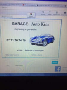 AUTO KIM à Bellevue-la-Montagne
