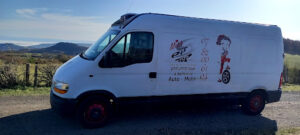 Miss Pit Stop tyres à Olloix