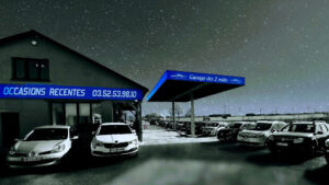 Garage des Deux Mâts à Châtres