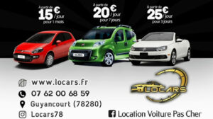 LOCARS – Location Voiture Pas Cher – Agence à coignieres avec possibilité de livraison à Coignières