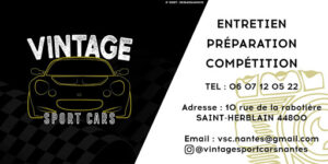 Vintage Sport Cars Nantes – Atelier d’entretien et de préparation (Lotus – MG – Caterham – Porsche et dérivées) à Saint-Herblain
