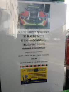 ALLO EUROPE SERVICES – Motrio à Maizières-lès-Metz