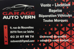 GARAGE AUTO VERN à Vern-sur-Seiche