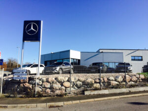 Mercedes-Benz Huillier _ SVI 74 Thonon-les-Bains à Anthy-sur-Léman