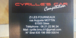 Cyrille’s car à Sées