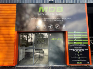 Mécanique du bassin à Le Teich