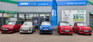 LIGIER STORE – AUTO EVASION 70 – VOITURES SANS PERMIS LIGIER ET MICROCAR à Lure