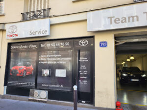 TOYOTA PARIS 12 Service après vente (TEAM TOY 75) à Paris