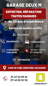 Garage Deux M à Rueil-Malmaison