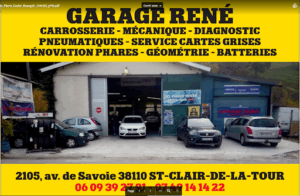 Garage René (sas) à Saint-Clair-de-la-Tour